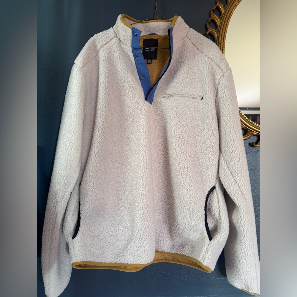 Only & Sons Fleece Pullover
